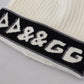 Elegant White Cashmere Beanie Hat