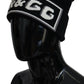Elegant Cashmere Beanie with Logo Detail