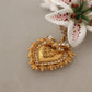 Elegant Lilium Motif Statement Necklace