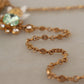 Elegant Lilium Motif Statement Necklace