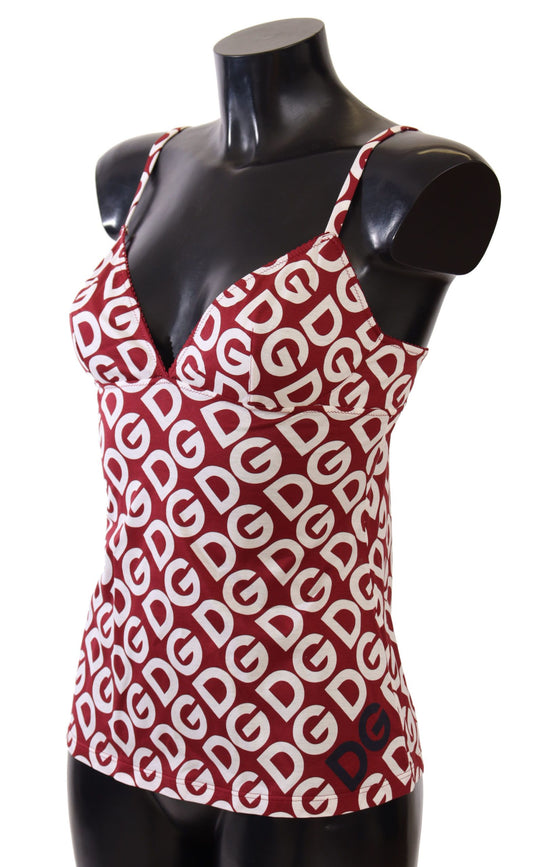 Radiant Red Cotton Camisole