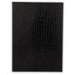 Elegant Black Leather Catalogue Case