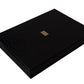 Elegant Black Leather Catalogue Case