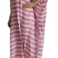 Silken Striped Kaftan Tunic Dress - Exclusive Design
