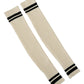 Chic Virgin Wool Blend Leg Warmer Socks