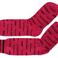 Chic Pink Mid-Calf Women's Socks