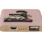 Charger USB Pink Leather #DGFAMILY Power Bank