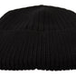 Black Wool Knit Women Winter Hat