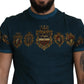 Regal Crown Print Crewneck T-Shirt