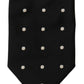Black Polka Dot Classic Mens Tie