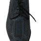 Blue Python Leather Snakeskin Dress Shoes