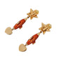 Celestial Rocket Crystal Clip-On Earrings