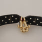 Elegant Red Python Leather Shoulder Strap