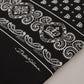 Elegant Black Silk Men's Scarf