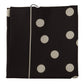 Elegant Silk Polka Dot Men's Scarf