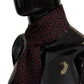 Elegant Polka Dot Silk Men's Scarf