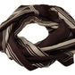 Elegant Striped Silk Men's Scarf