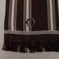 Elegant Striped Silk Men's Scarf