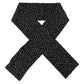 Elegant Black Polka Dot Silk Men's Scarf