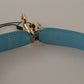 Elegant Python Leather Shoulder Strap Accessory