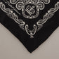 Royal Crown Silk Scarf for Men