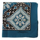 Elegant Multicolor Silk Men's Scarf