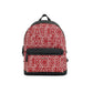 Cooper Large Flame Red Signature PVC Graphic Logo Backpack Bookbag