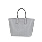 Jodie Small Jacquard Logo Recycled Polyester Tote Handbag Lavender Mist