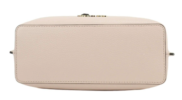 Emilia Small Leather Convertible Satchel Crossbody Handbag Purse Pink