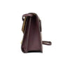 Macken Small Mahogany Red House Check Derby Leather Crossbody Bag Purse