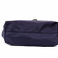 Small Navy Blue Logo Econyl Nylon Tote Shoulder Handbag Purse