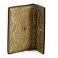 Elegant Gold Nappa Leather Card Holder