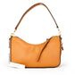 Drifter Small Smoked Almond Leather Hobo Shoulder Crossbody Handbag