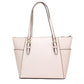 Charlotte Large Powder Blush Signature PVC TZ Tote Bag Purse