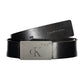 Reversible Leather Belt in Classic Brown