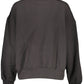Elegant Black Cotton Sweatshirt for Women