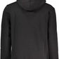 Sleek Hooded Sweatshirt in Black