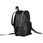 Elegant Black Backpack with Contrasting Details