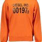 Vibrant Orange Round Neck Sweatshirt