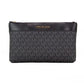 Maisie Large Black Leather 3 in 1 Multifunctional Purse Tote Bag