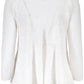 Chic Long Sleeve White Shoulder Cover