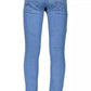 Chic Blue Denim Stretch Jeans