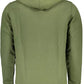 Classic Green Cotton Hoodie with Logo