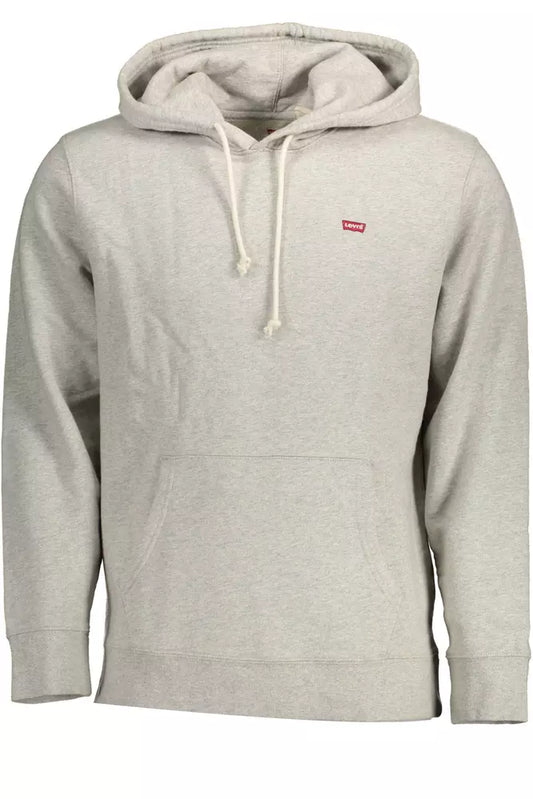 Essential Gray Hooded Sweatshirt for Men