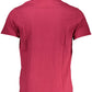 Red Cotton Men T-Shirt
