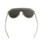 Fendi Men's Blue Lens Classic Gold Silver Monogram Sunglasses