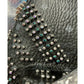 MCM Black Crystal Studs Graded M Visetos Stark Backpack