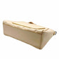 MCM Women's Beige Monogram Leather Essential Tote Crossbody Bag Beige/Peach
