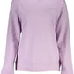 Chic Purple Organic Cotton Sweatshirt