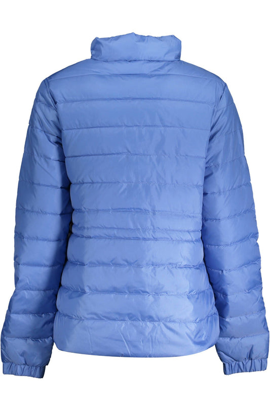 Elegant Light Blue Water-Resistant Jacket